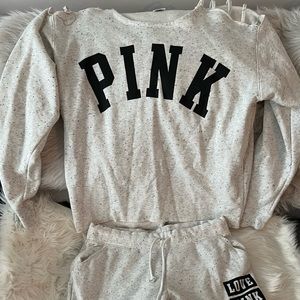 Victoria secret sweat suit